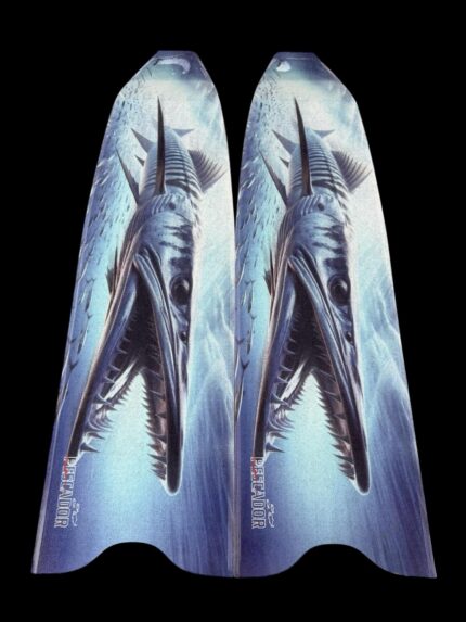 PESCADOR SUB CARBON BLADES 3 D BARRACUDA  1 PAIR