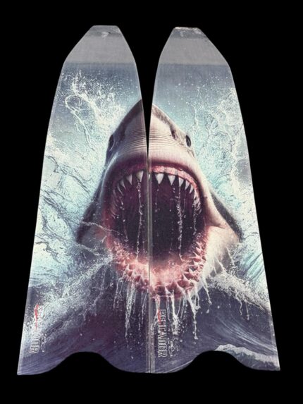 PESCADOR SUB CARBON BLADES 3 D SHARK PAIR