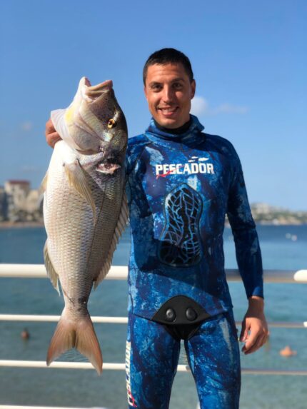 PESCADOR SUB FIRE BLUE  5MM YAMAMOTO  WETSUIT